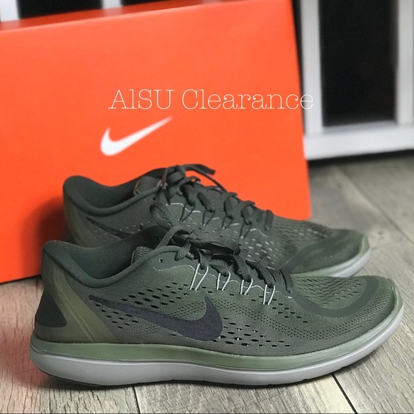 NWT Nike Flex 2017 RN Sequoia M AUTHENTIC - Picture 1 of 8